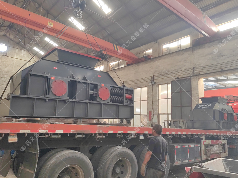 2PG1208型對輥制砂機設備發貨圖片